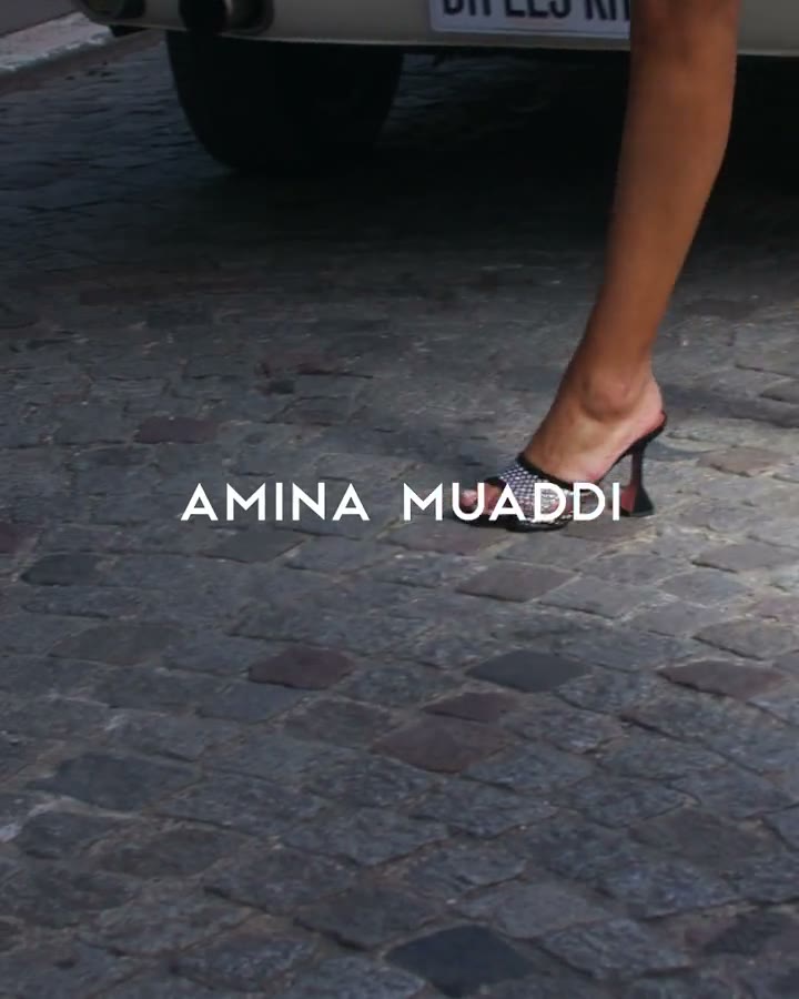 Amina Muaddi, the campaigns, film and stills by 144